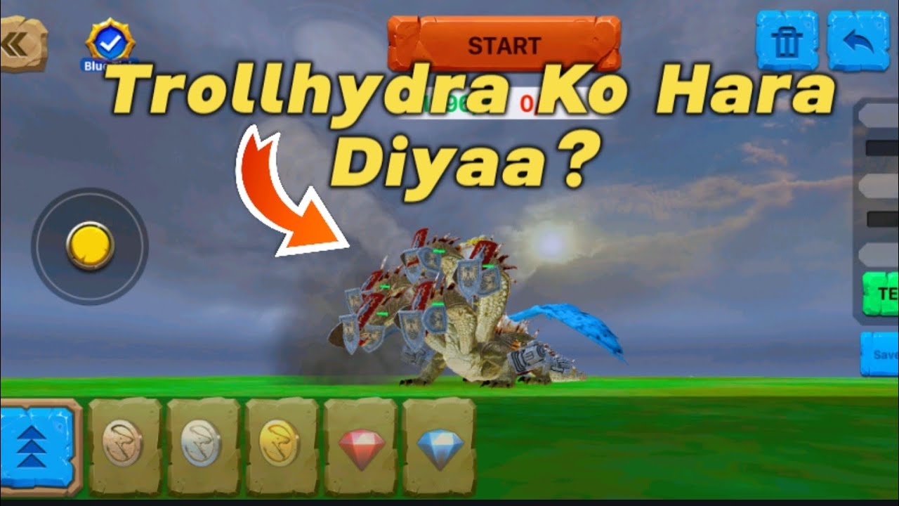 Super Troll hydra ko Kisne Haraya 🤔 In arbs Mobile Battle Series | Animal Revolt Battle Simulator