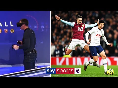 Jamie Carragher recreates Heung-Min Son's sensational goal vs Burnley using VR!