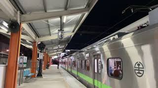 1239次EMU900型通勤區間車往北湖離開內壢站