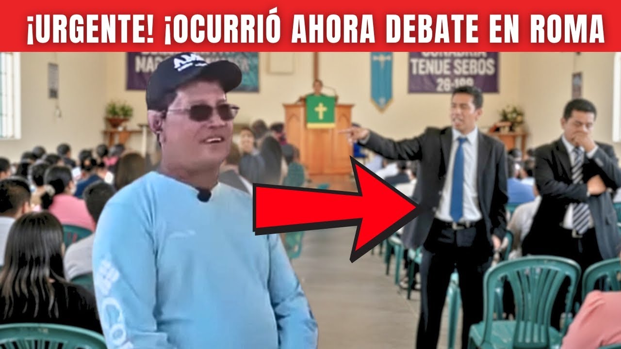 En Roma, pastores acorralan al Padre Luis Toro, pero él aniquila todas las objeciones en minutos