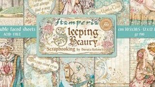 Stamperia “Sleeping Beauty” Mini Album Tutorial Part 3