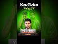 YouTube New update #trending #shorts