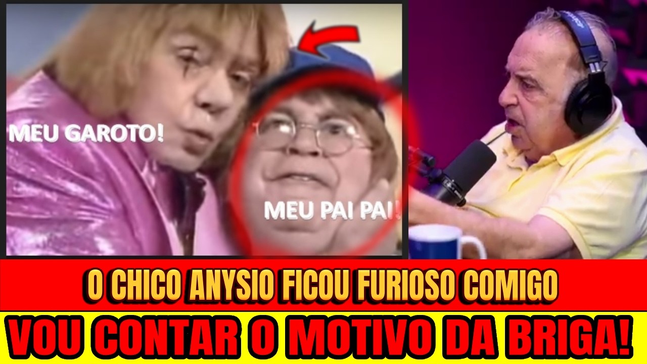 Chico Anysio me DETONOU na imprensa, revela Castrinho