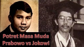 Jangan Kaget, Inilah Potret Masa Muda Prabowo vs Joko Widodo, Lucu Ya
