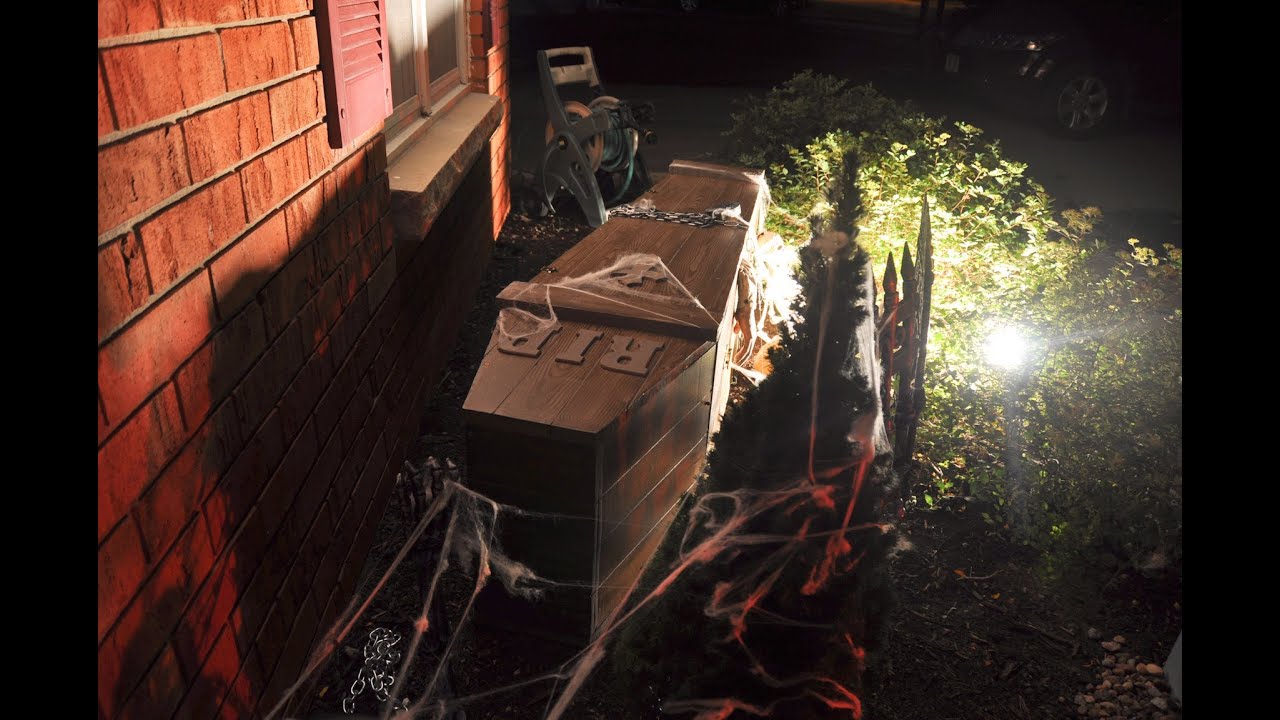 3rdi diy halloween coffin build