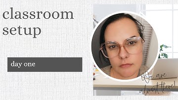 CLASS SETUP DAY 1 #classroomsetup