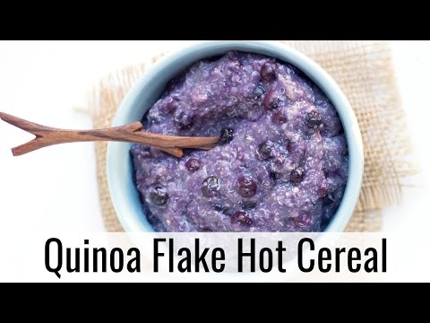 Easy Quinoa Flakes Hot Cereal