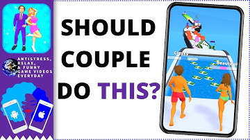 Are these couple goals? | Couple Run! by Rollic Games | NOOB vs PRO vs HACKER vs GOD