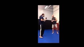 Aikido Practitioner / Gracie Challenges BJJ Coach to an MMA Fight