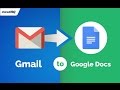 Save & Edit Emails in Google Docs by cloudHQ