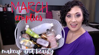 March 2021 Empties! Makeup, Skincare and Body Care