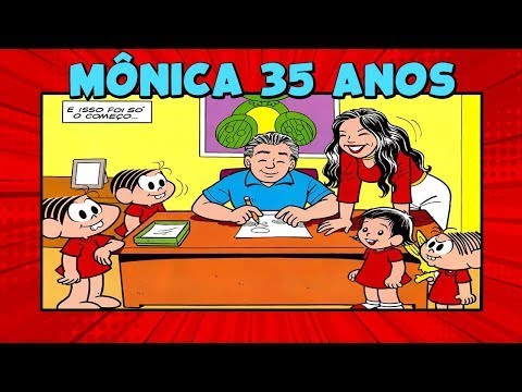 A história da Turma, como tudo começou MÔNICA 35 ANOS