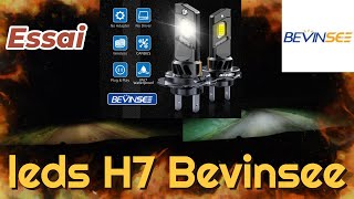 Nouvelles leds H7 BEVINSEE: un prix d'attaque et une efficacité optimale (CODE PROMO en description) by MyCarForLife 1,574 views 3 months ago 10 minutes, 32 seconds