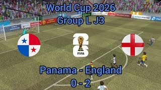 Pro League Soccer/ Panama - England/ World Cup Group L J3