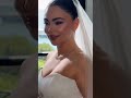 From a dream on paper to the walk down the aisle 🤍🤍 Wait for the detail on the veil...