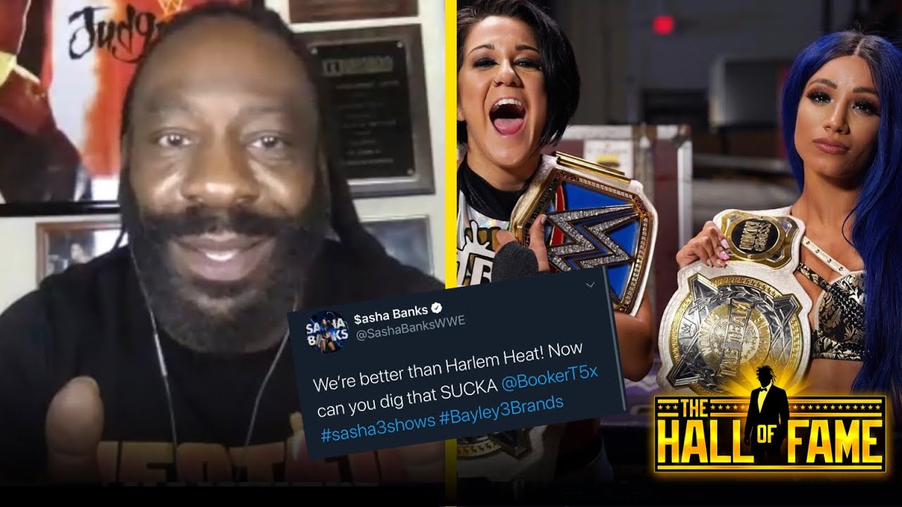 Booker T Responds to Sasha Banks' Twitter Shot at Him