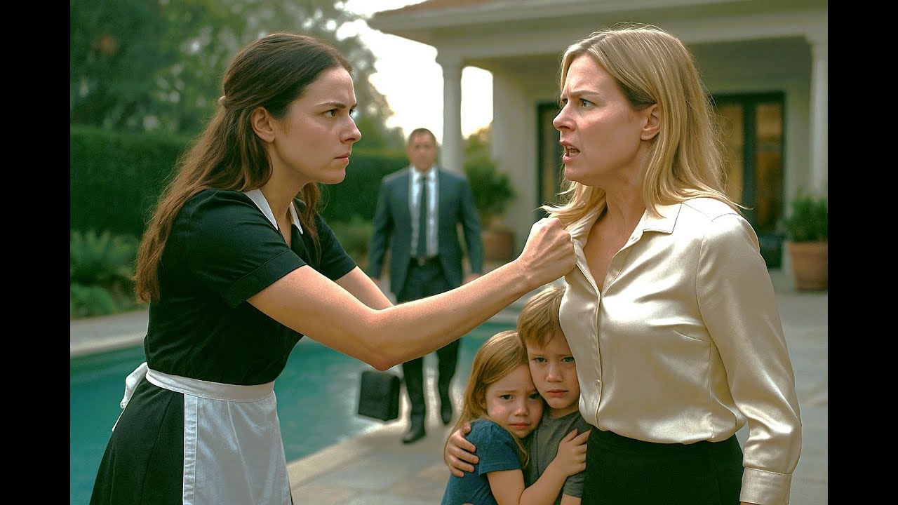 FAXINEIRA FLAGRA MADRASTA MALTRATANDO CRIANÇAS… E O PATRÃO CHEGA NA HORA!