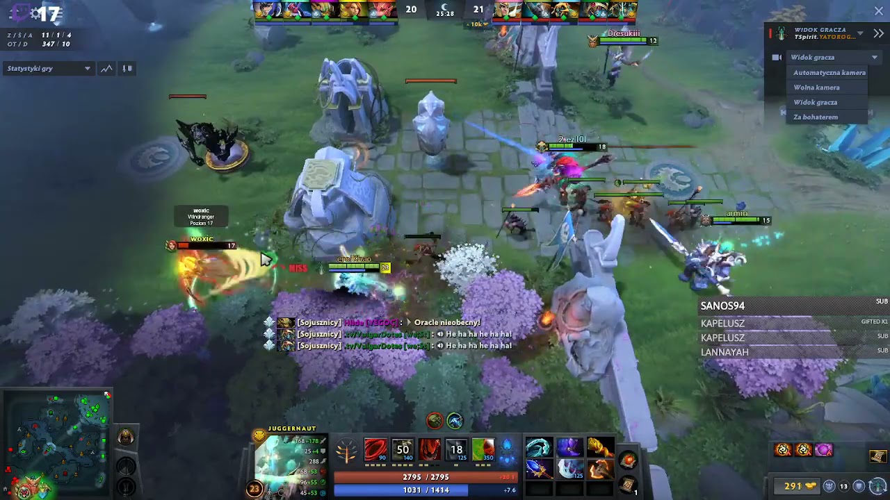 Yatoro destroys WR and dodges every spell