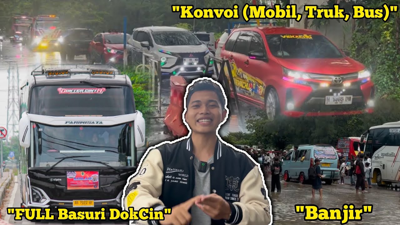 FULL KONVOI TELOLET BASURI DI PANTAI WIDURI PEMALANG - PART 2