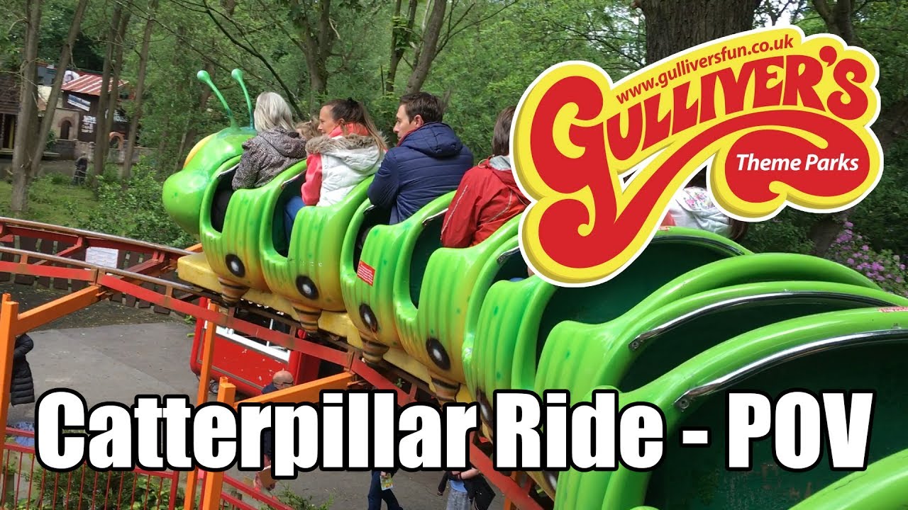 Caterpillar Ride (The Wriggler) - Wacky Worm - POV - Gullivers World Warrington