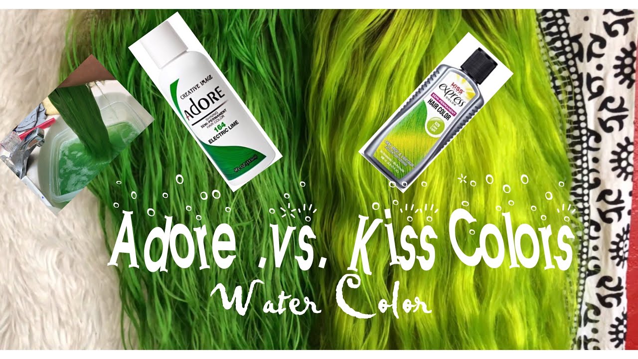 2. "How to Achieve the Perfect Lime Green and Blue Hair Color" - wide 1