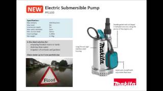 Makita PF1100 Electric Submersible Pump
