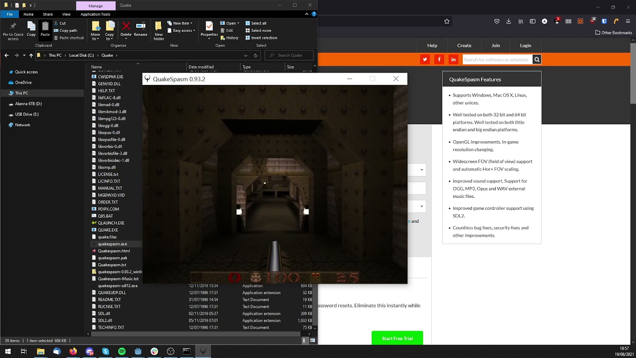 How to install Quake from an original CD on Windows 10 in 4 minutes