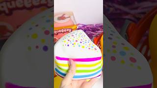 The Five Below rainbow slice of cake squishy 🍰 #fivebelow #fivebelowfinds #squishy #squishies