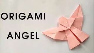 Origami ANGEL tutorial | How to make a paper angel