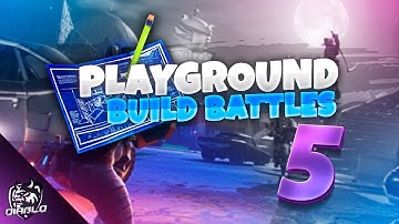 Playground Build Battle Compilation! #5 (Pro 1v1 battles)