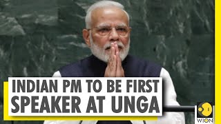 Indian PM Narendra Modi to deliver virtual speech at UNGA | World News | WION News