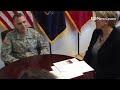 Becky Gacono talks to Gen. Randell Marchi about the Annville Memorial Day Parade#LDNews