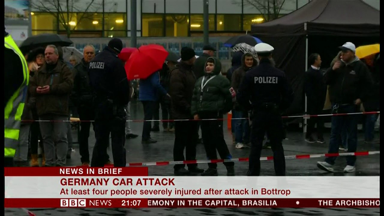 Car attack (Germany) - BBC News - 1st January 2019