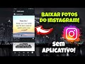 Como baixar fotos do instagram