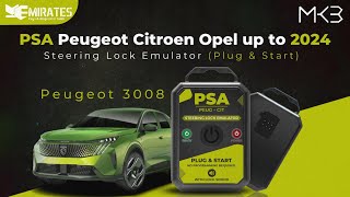 PSA Peugeot Citroen Opel Steering Lock Emulator without Programming ( Peugeot 3008 )