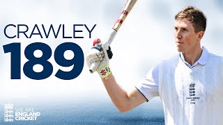 One of The GREAT Ashes Hundreds! | Zak Crawley Smashes 189 off 182 Balls! | England v Australia
