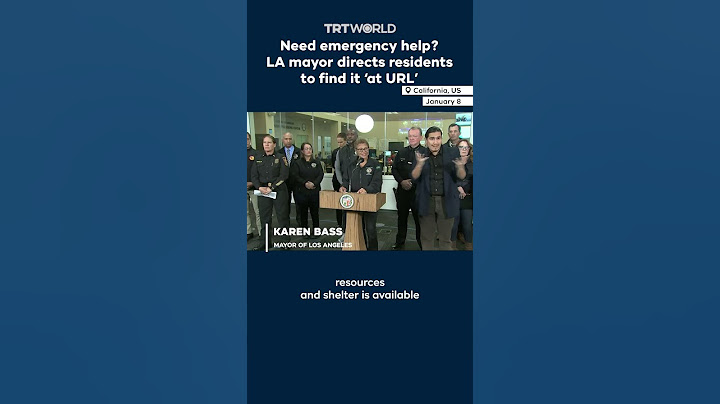 Need emergency help? LA mayor directs residents to find it ‘at URL’