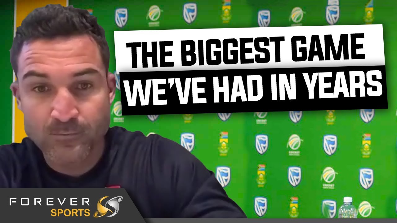 THE BIGGEST GAME WE'VE HAD IN YEARS! | Dean Elgar Press Conference | Forever Cricket