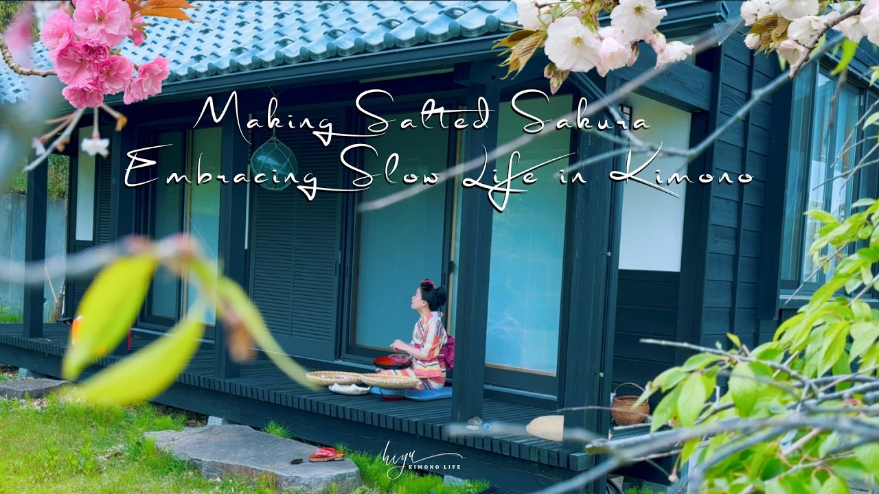 #26 Мирная весна в сельской Японии 🌸 Медленная жизнь, соленые цветы и семейные сладости 🍵