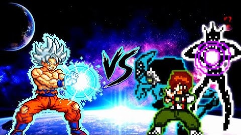 Goku DB V4 OP (Zeed) VS Ben 10 Carnitrix V2 OP (all form) in Jump Force Mugen