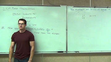 Prealgebra Lecture 3.4 Part 1