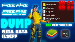 How to Dump Free Fire IL2CPP Metadata (OB54/OB55) | Full Tutorial (Non-Root)