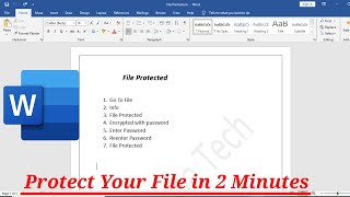 How to Password Protect a Word Document - Step-by-Step Guide || MS Word Free Course in Urdu/Hindi