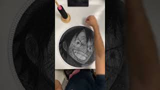 Famous Luffy done in 5000 strings - incredible String Art Net Worth