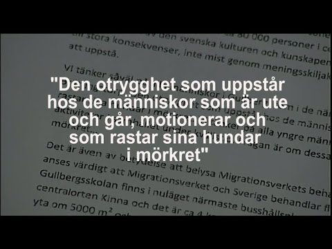 Anonymt brev till kommunen - exempel på flyktingmotstånd - Nyheterna (TV4)  - YouTube