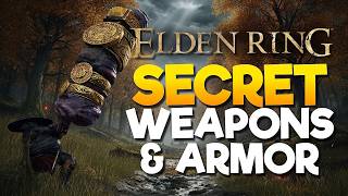 17 Secret Weapons &amp; Armor in ELDEN RING You May Have Missed! (Part 2)