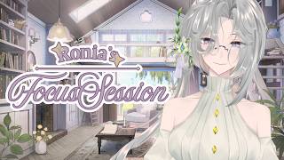 【Ronia's Focus Session】 Working On Weekend? | Soft Talking | Library Role play【ENG/中/日本語】 screenshot 2