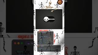 Skull Toggle Animation 💀 | Dark Mode Switch UI with CSS | STM CODER #shorts