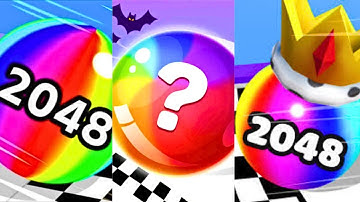 Ball Run 2048, Ball Merge 2048, Ball Master 3D | Satisfying Ball Games Hub LIVE 🔴 24/7