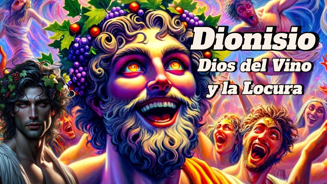 🍇 Historia de Dionisio: El Dios del Vino y la Fiesta en la Mitología